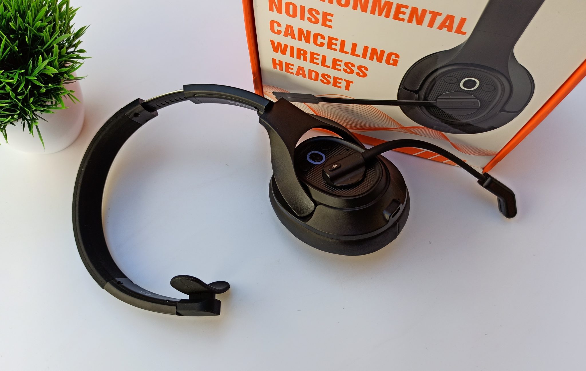 EKSA H1 Wireless Headset Review For Drivers Call Center With ANC