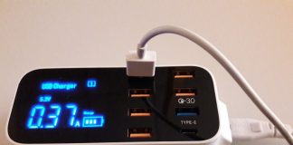 8 Ports Quick Charge 3.0 Led Display USB Charger Review