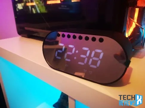 LyRay Wireless Bluetooth 4.2 Portable Speaker Double Alarm Clock Review