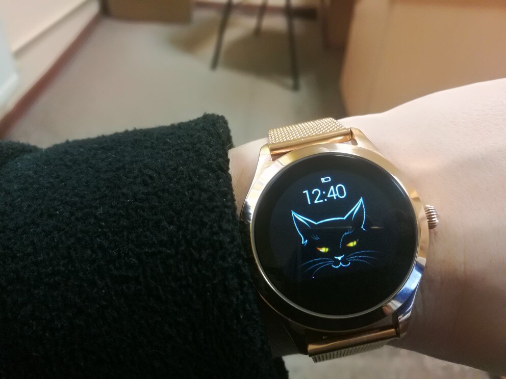 Kw10 smart watch discount reviews