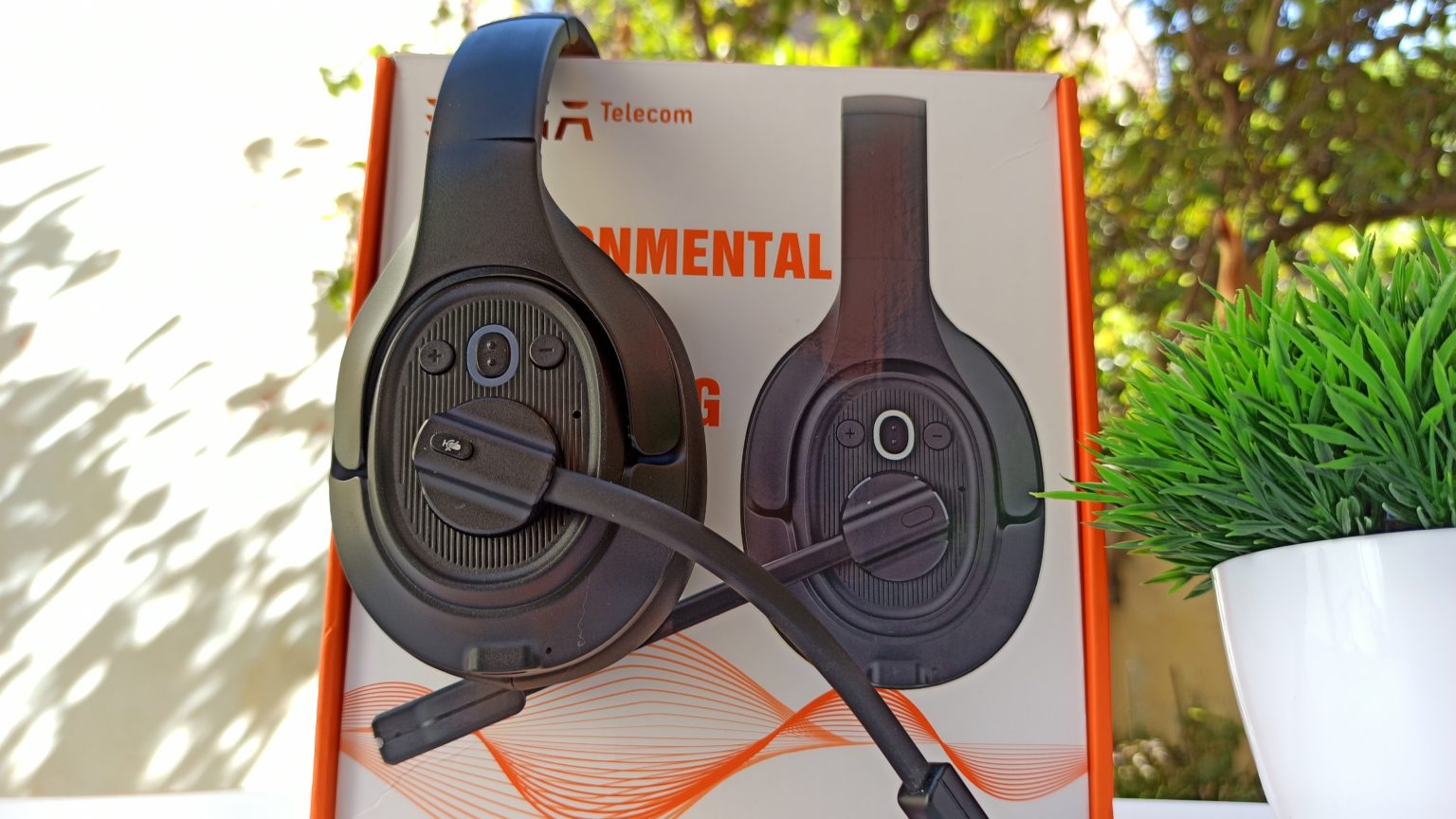 EKSA H1 Wireless Headset Review For Drivers Call Center With ANC