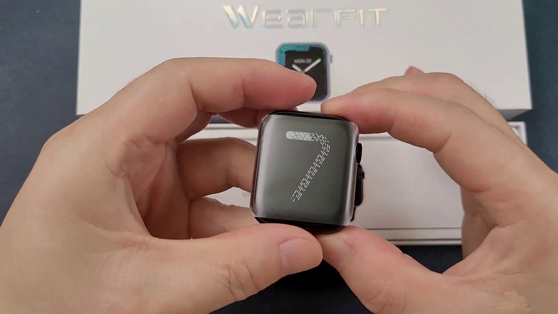 HW67 Mini Review For Apple Watch Series 7 Clone