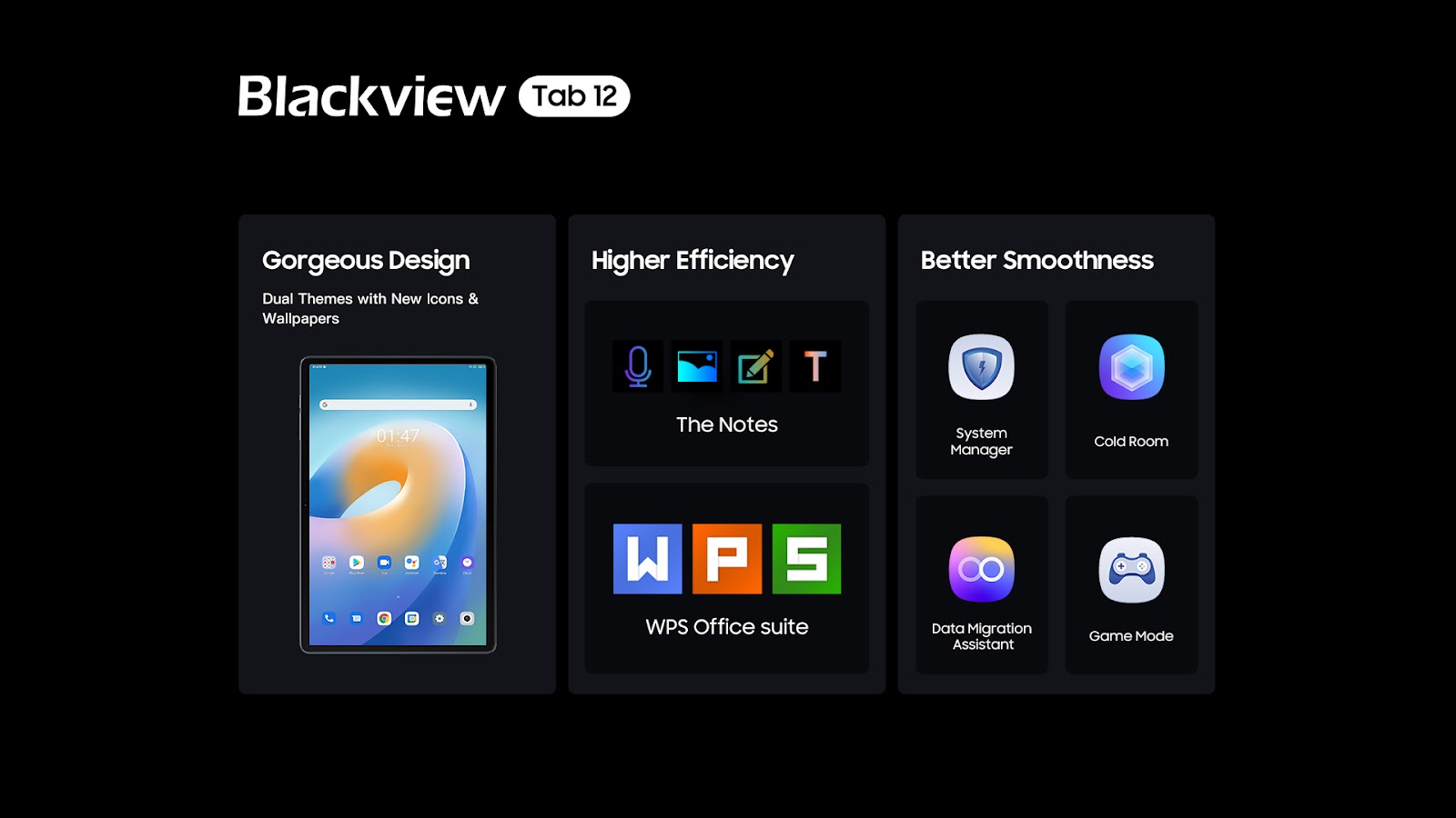 Blackview Tab 12 Now Goes on Sale: the New Advanced Tablet with Voguish Design and Doke OS_P 2.0