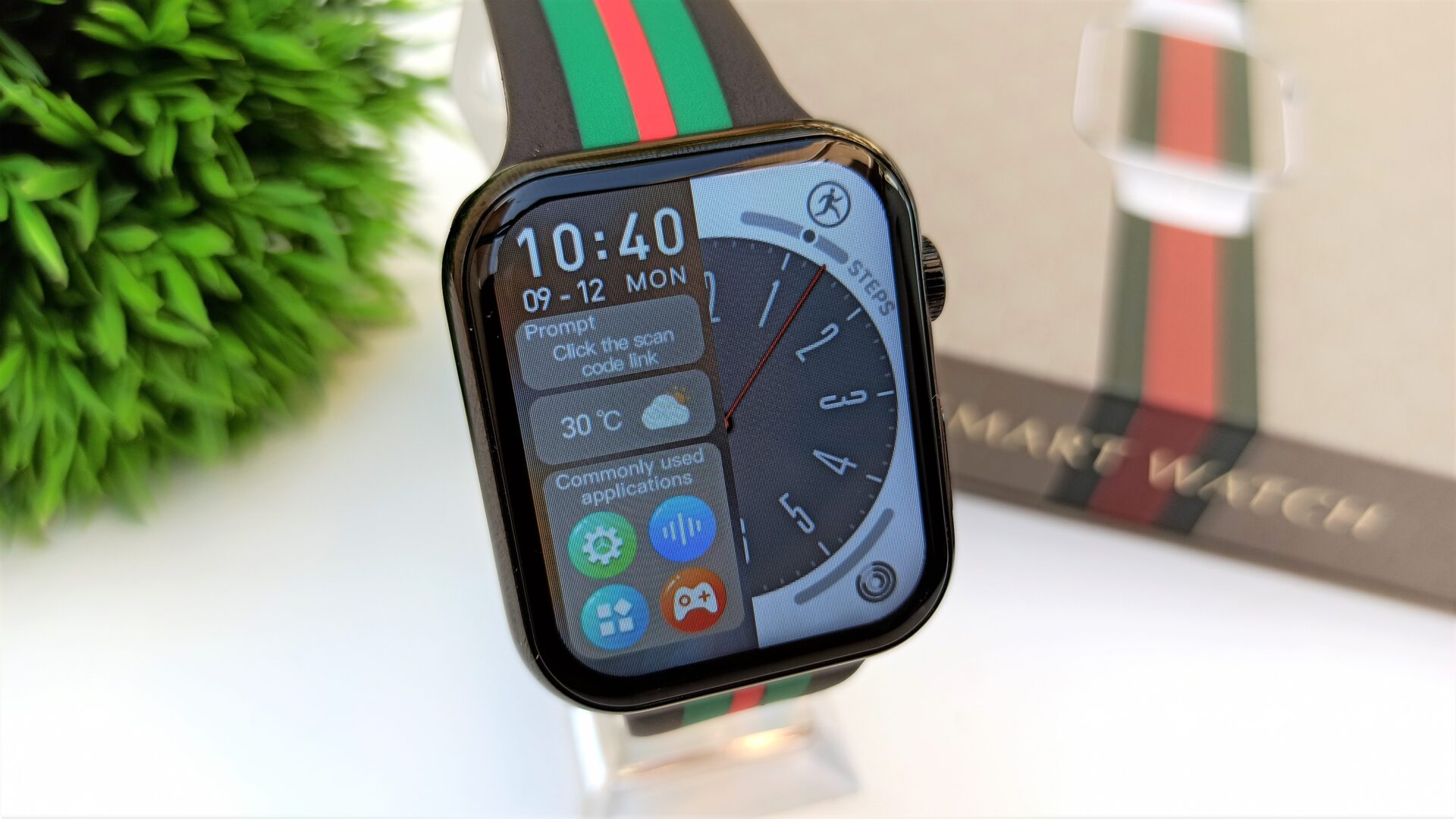 IWO S8 Smartwatch Review - GUCCI Watch