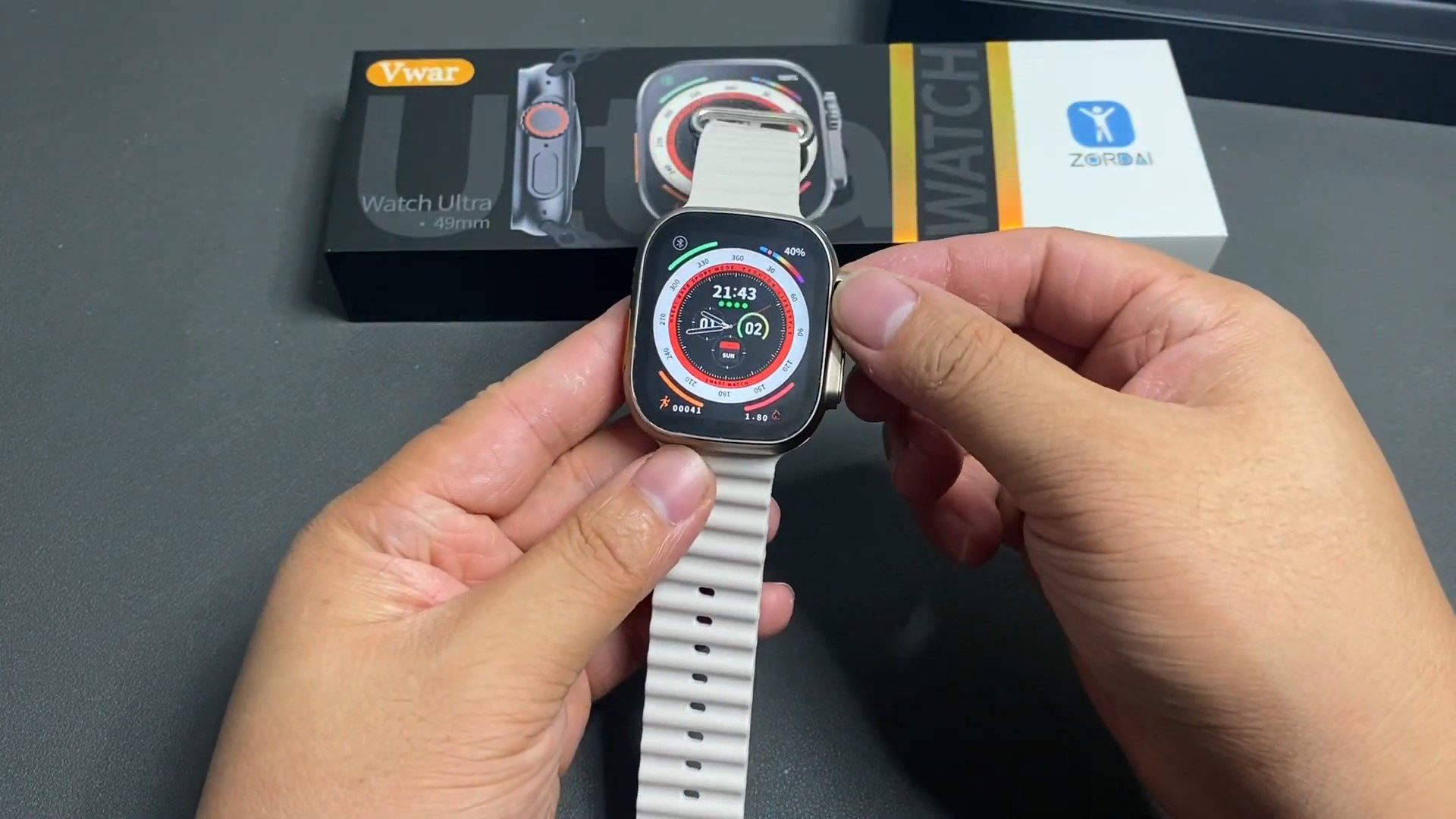 ZD8 Ultra Apple Watch Ultra Clone Review