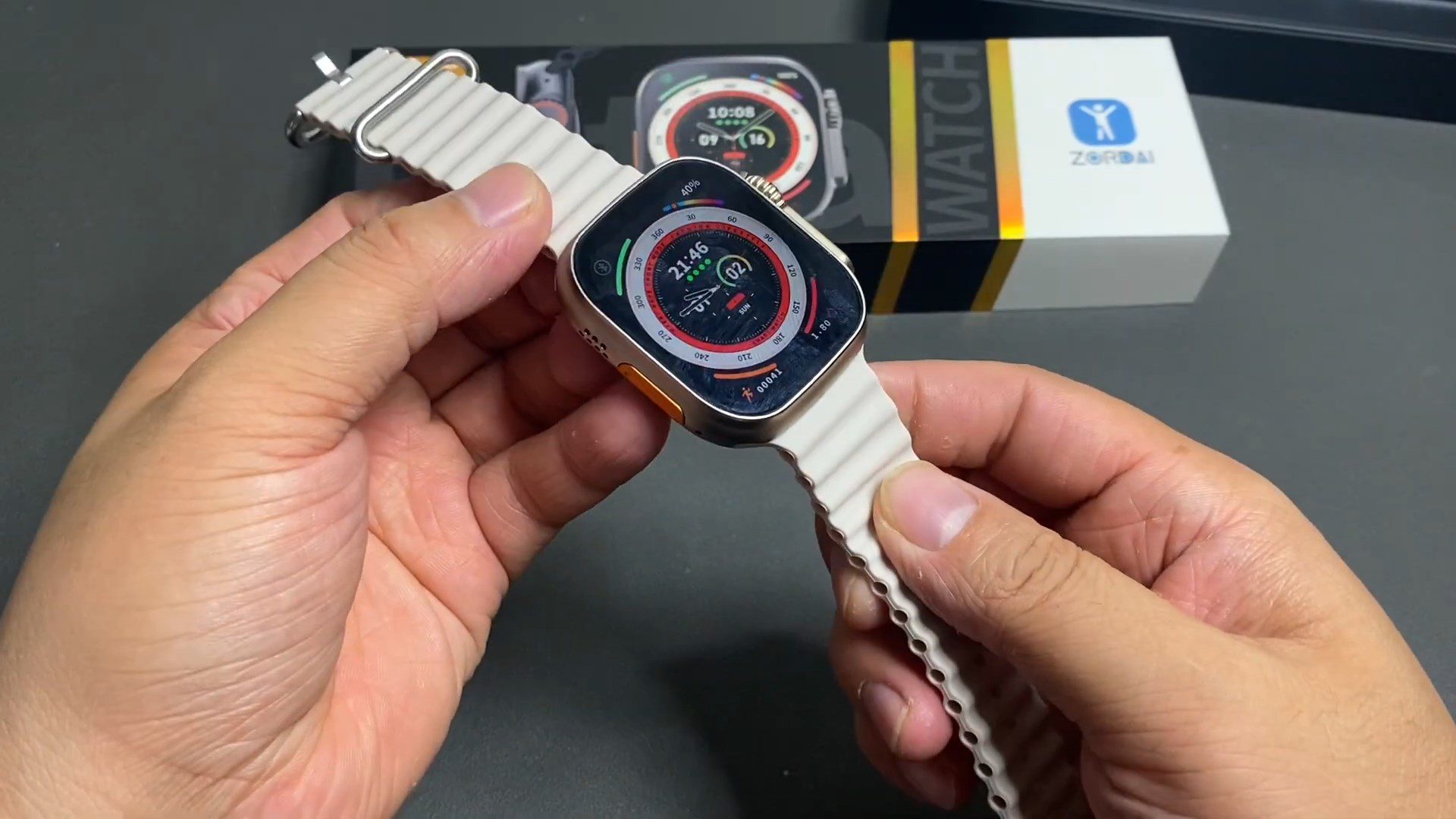 ZD8 Ultra Apple Watch Ultra Clone Review