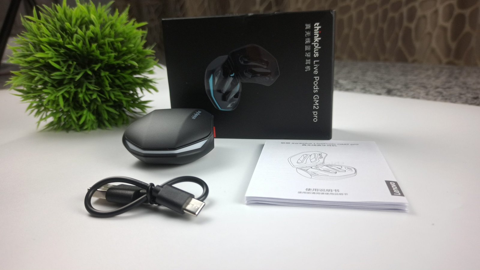 thumbnail image 2 of Apple G2 Pro Wireless In-Ear Headset – Active Noise Cancellation, Bluetooth – White 2 of 2