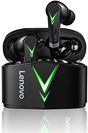 Gaming Earbuds for Lenovo LP6 Wireless Headset 30 hr Playtime Low-Latency Bluetooth 5.0 TWS in-Ear Earbuds with Noise Reduction