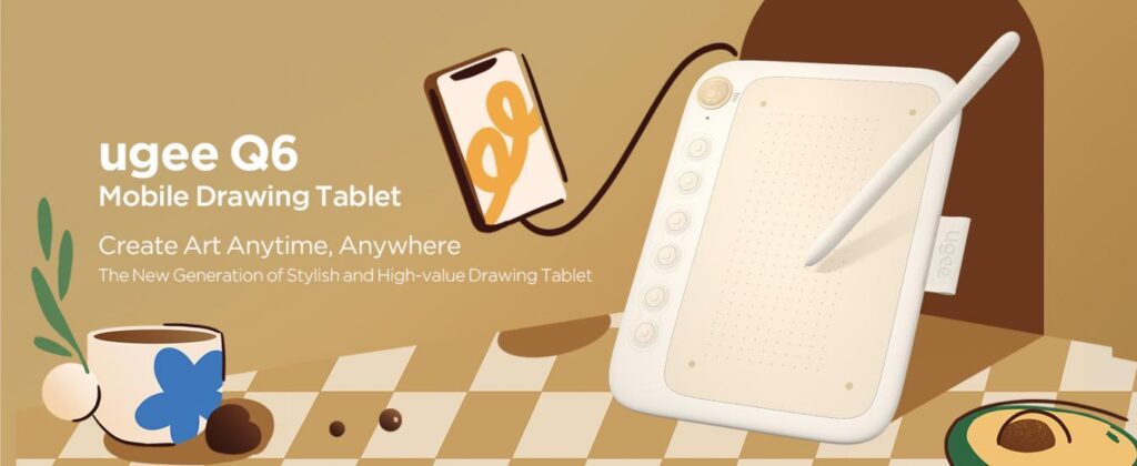 Unveiling the Ugee Q6 Mobile Drawing Tablet Portable and Precise, Unleash Your Imagination Any Time, Anywhere