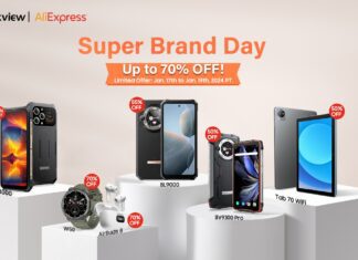 Up to 70% OFF! Blackview AliExpress Super Brand Day Kicks Off with Six All-new Global Launches