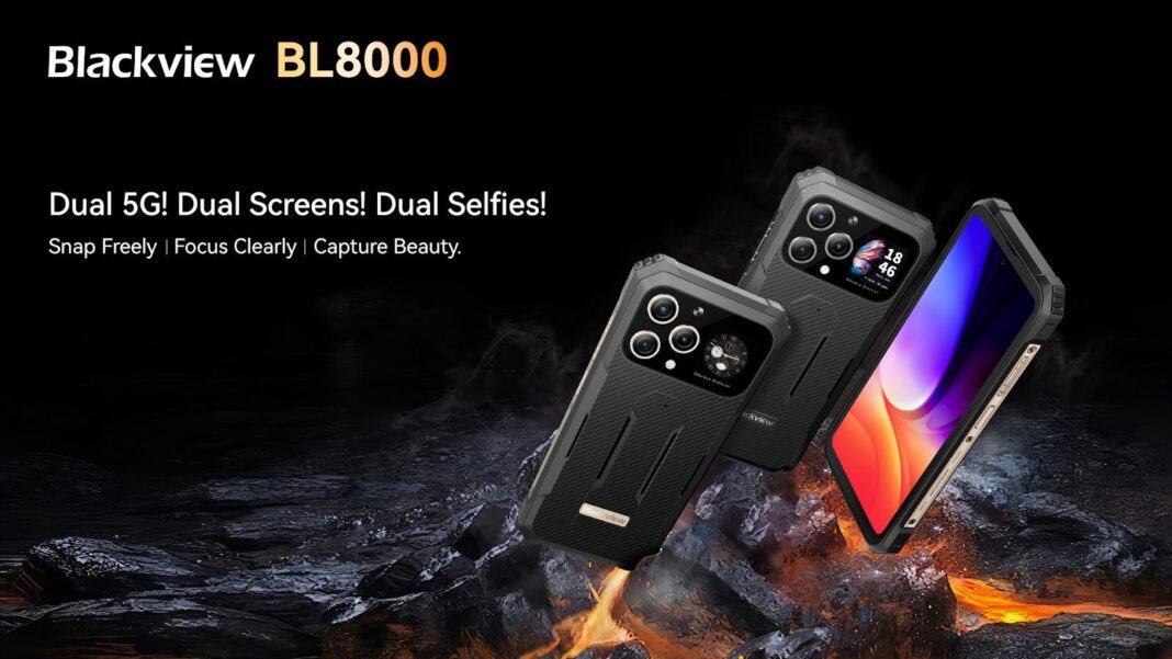 Blackview BL8000: 2024 New Flagship! With Dual 5G, Dual Screens, and Dual Selfies