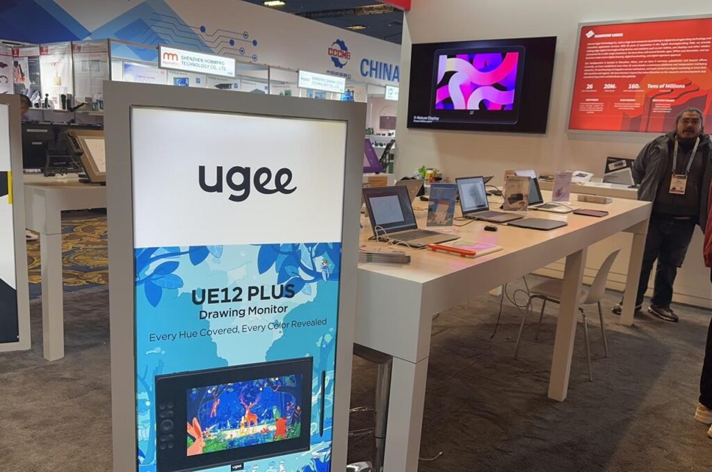 Ugee at CES 2024: Unveiling the Next Level of Digital Creativity!