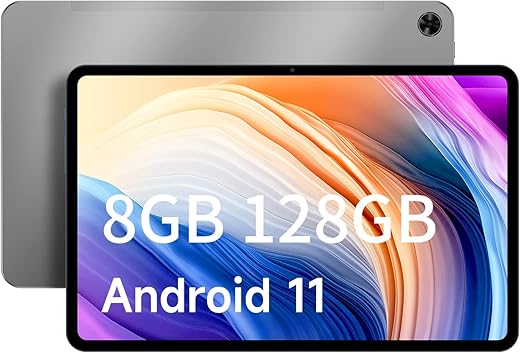 TECLAST T40Pro 10.4 inch Android 11 Gaming Tablet 18W PD Fast Charge 8GB+128GB Tablet 2000x1200 FHD Android Tablet 13MP Camera 2.0GHz Octa Core Tablet Gyroscope Dual WiFi Bluetooth Metal GPS 7000mAh
