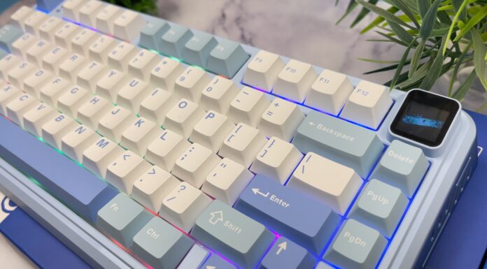 Mechlands Vibe75 Review: The $70 Keyboard That Switches Between Screen and Knob!