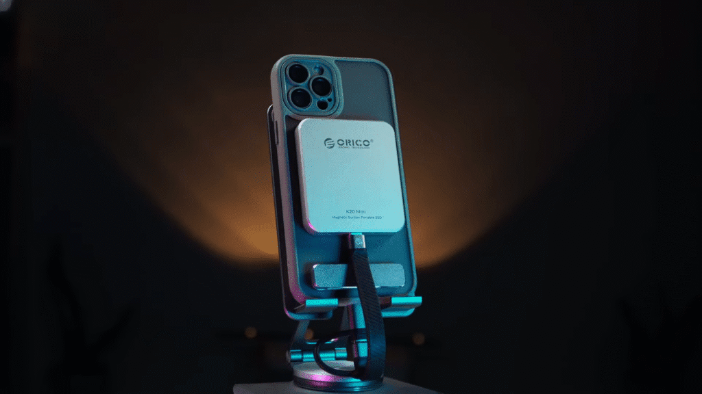 Orico K20 Mini: A Super-Fast Magnetic SSD That Sticks to Your Phone!