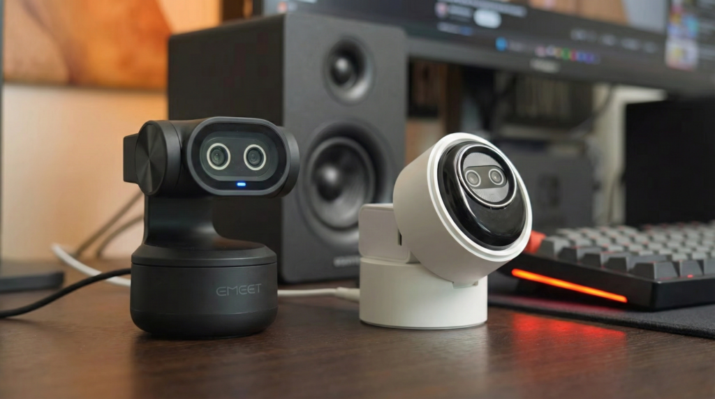 EMEET Pixy vs Piko Plus: The Battle of 4K AI Webcams