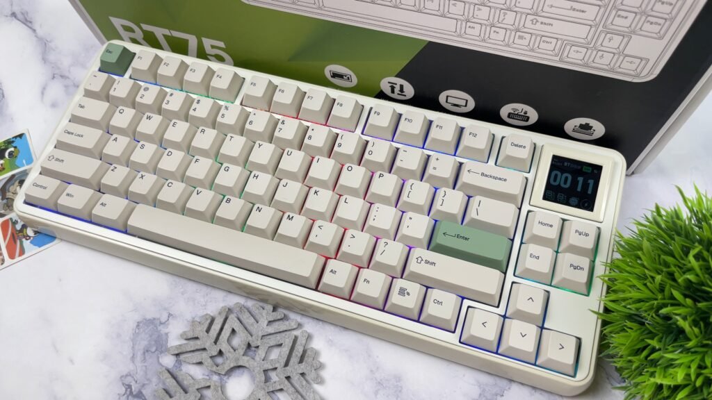 Epomaker RT75 Review – Retro Design And a Hot-Swappable Screen Epomaker RT75 Review – Retro Design And a Hot-Swappable Screen